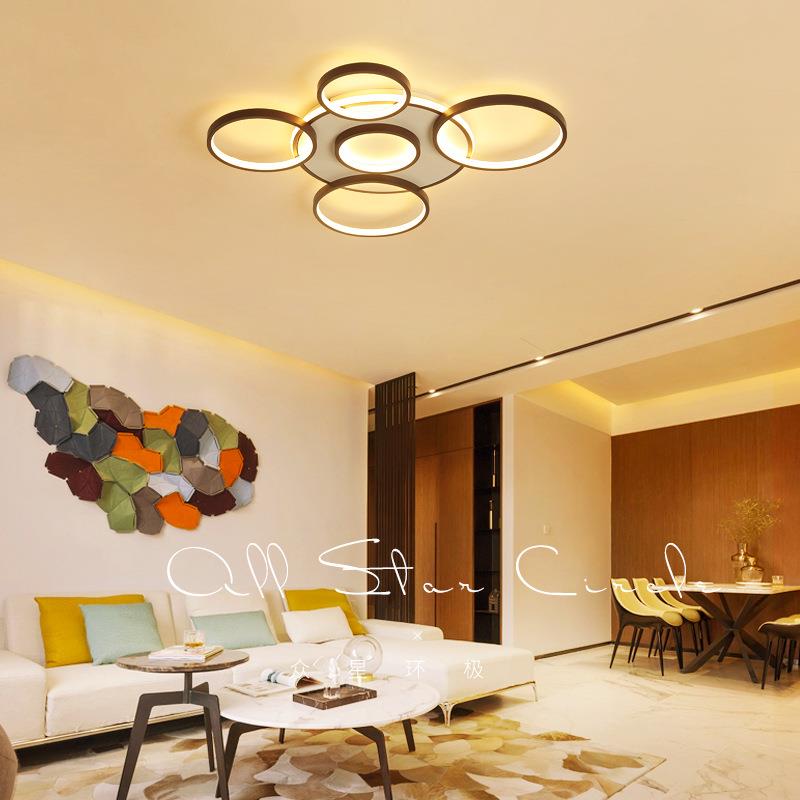 LED简约创意吸顶灯室内家居系列客厅餐厅卧室中山工厂灯具灯饰