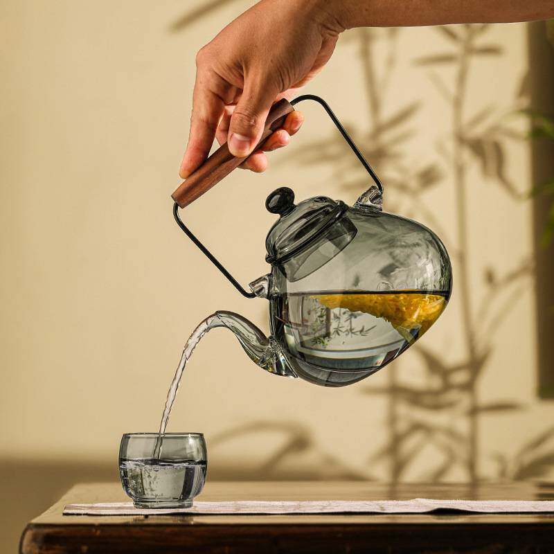 用电茶壶水壶全煮茶玻璃陶高温沏茶煮水提梁泡茶烧水炉提梁速热