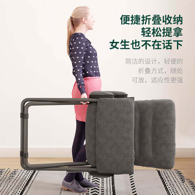 折叠躺椅家用沙发学生宿舍椅子靠背可躺电脑椅阳台单人寝室懒人椅
