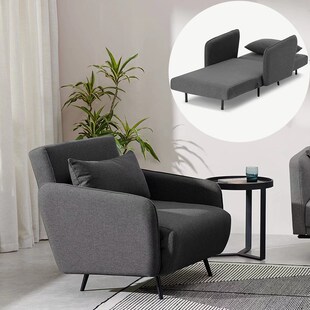 简约小户型可折叠后现代书房卧室阳台I工作室布艺坐卧两用沙发床