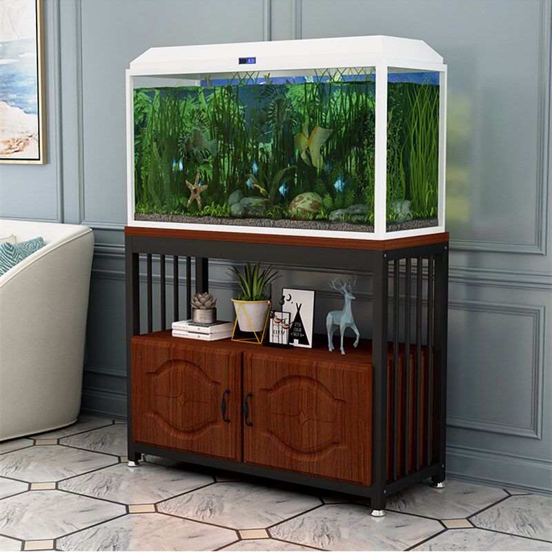 鱼缸架子底柜金属底架小型鱼缸架底座水族箱底柜定做鱼缸架子底柜