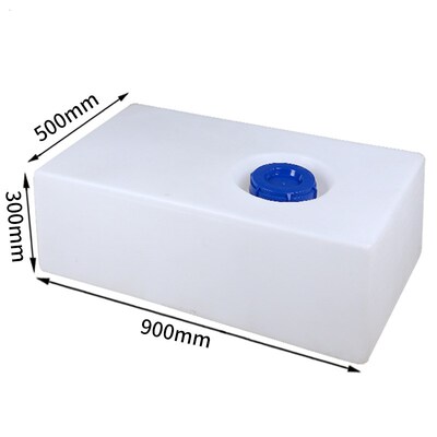 加厚180斤长方形塑料水箱90LB小轿车后备箱车载专用牛筋柴油桶防