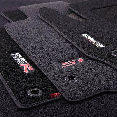 21款思域十代专用脚垫9代原厂原车卡扣9.5 九老款8代新10代绒面改