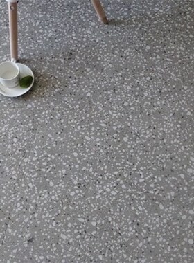 彩色仿水b磨石地砖绿色地面砖服装店地板砖水磨石仿古地砖600x600