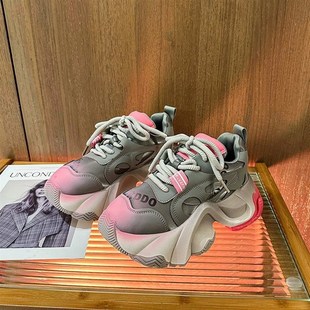 炸街老爹鞋 今年流行 2023新款 女透气厚底轻便运动鞋 秀秀甄选