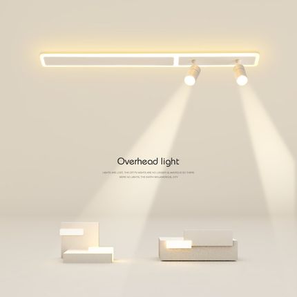 阳台灯长方形过道灯走廊灯简约现代led吸顶灯北欧卧室灯客厅灯具