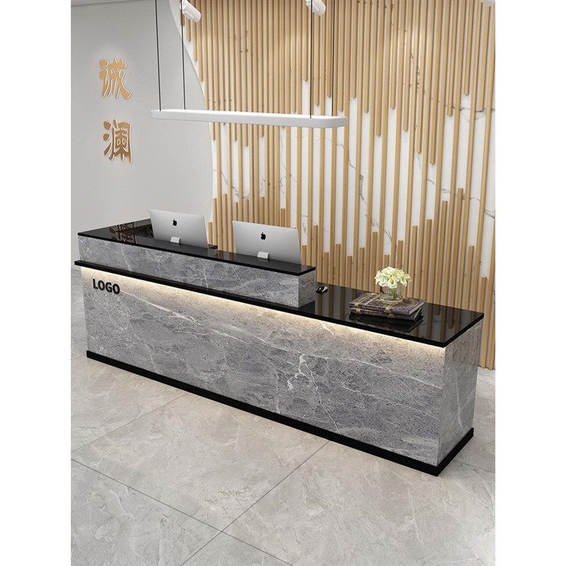 发光收银台定制转角柜台吧台公司办公前台理发店台球室小型接待台,农用物资,可移动滴灌袋,淘宝优惠券,粉丝福利购,淘宝优惠卷