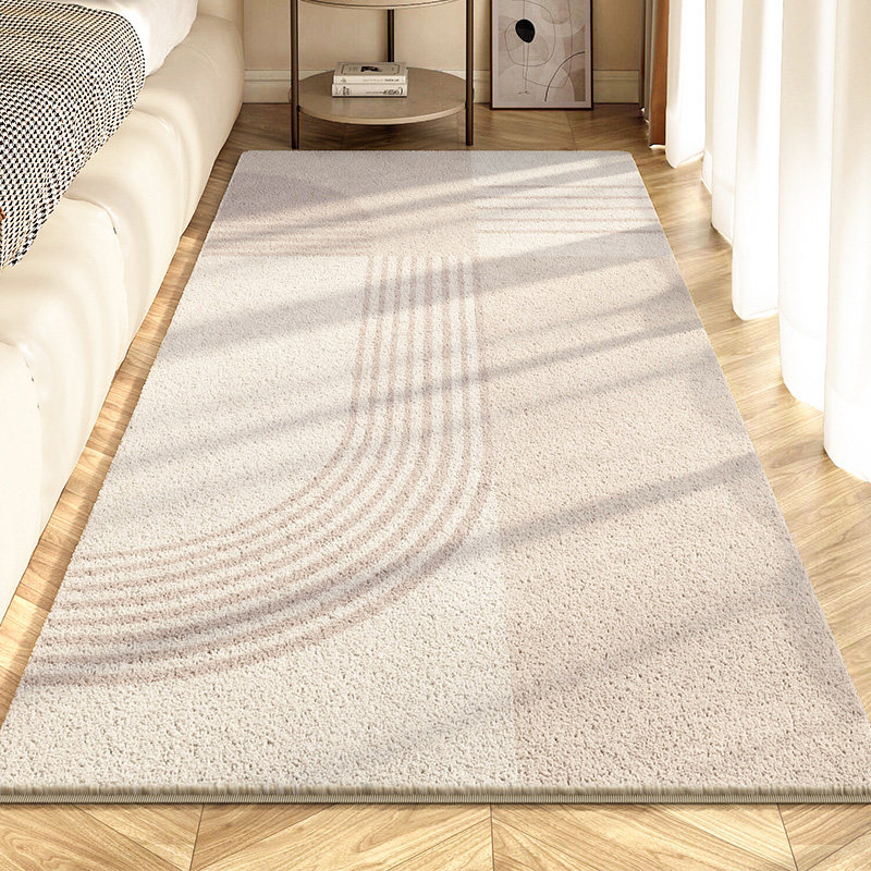 卧室床边地毯日式侘寂奶油风地垫客厅房间长条阳台飘窗垫子床边毯,居家布艺,床边毯,淘宝优惠券,粉丝福利购,淘宝优惠卷