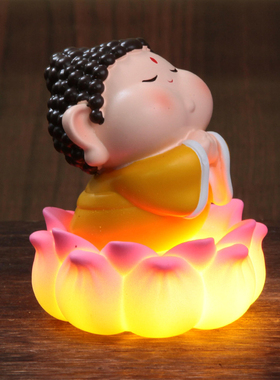 招财神桌面装饰品氛围感摆件高级感情绪稳定神器旺宅好运莲莲菩萨