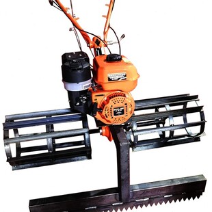 手推式 混凝土摊铺机小型混凝土机械路面施工带搅拌扒灰混泥土砂浆