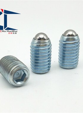 品质 重载 BPM3/4/5/6/8/10/12/16/20 波珠螺丝球头柱塞 ZAC02