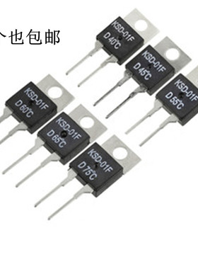 KSD-01F/JUC-31F温度控制开关0度~35度40度55度~115度温度继电器