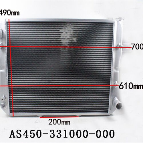 适用杭叉R45/R47散热器水箱 配国三 AS450-331000-000 手动挡机械