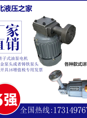 ZCB-0.8/1.2/2.5转子式油泵电机CB-1.4三相40/90/60/120W隔防爆