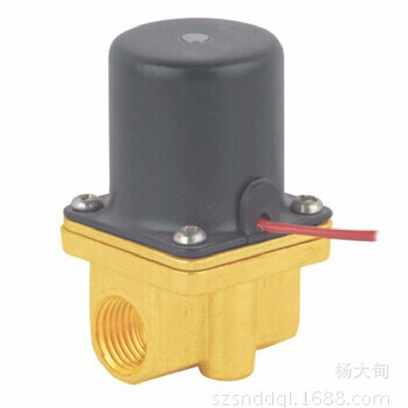 AV21-01微型电磁阀AV21-02二位两通DC24V氩弧电焊机专用气阀AC220