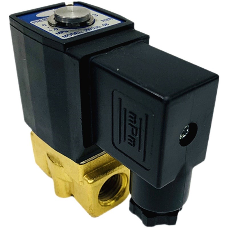 电磁阀常闭流体控制阀2W150-15 AC220V 2w030-08气阀4分水阀DC24V