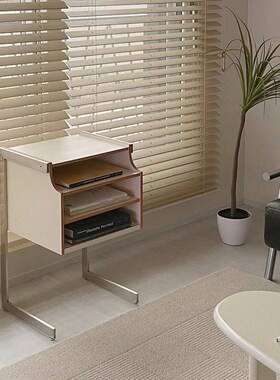 DPstudio 包豪斯风中古收纳柜北欧简约复古韩国置物架床头柜