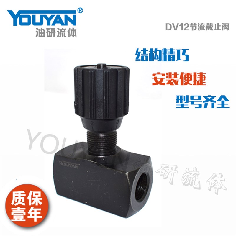 DV8液压DV10单向节流40截止阀DV6-1-10 DV12 DV16 DV20 DV25 DV30