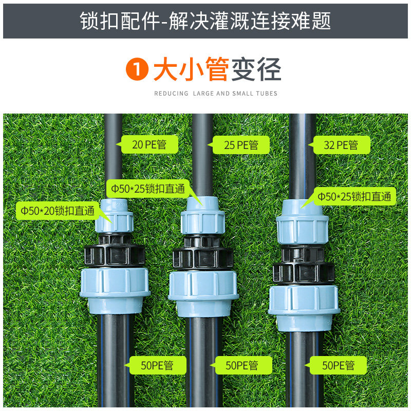pe管快速接头自来水管配件1.5寸/50mm阀门直接弯头三通内丝开关,纺织面料/辅料/配套,服装加工设备,淘宝优惠券,粉丝福利购,淘宝优惠卷