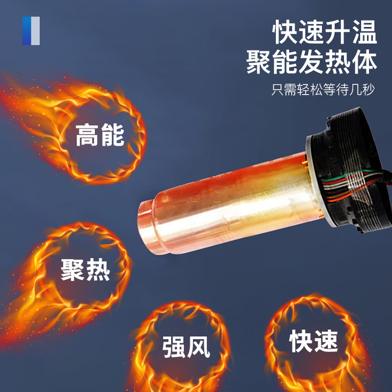 京瓷利优比汽车贴膜车衣改色数显烤枪日本大功率热风枪可调温电烤
