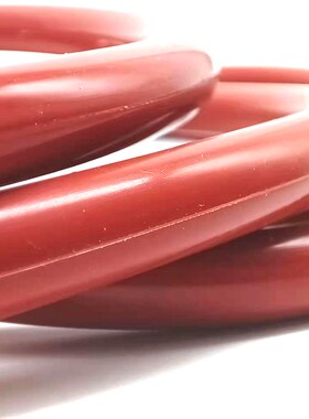 O型圈硅胶线径7mm内径60-475耐高温防水无毒白色红色O形橡胶圈垫