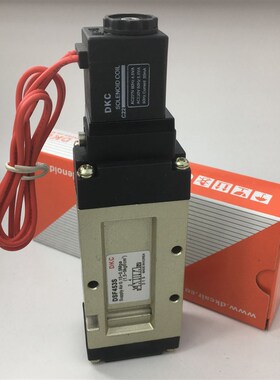DCK电磁阀DSF352S DSF453S DSF352D DSF453D先导换向阀气阀AC220V