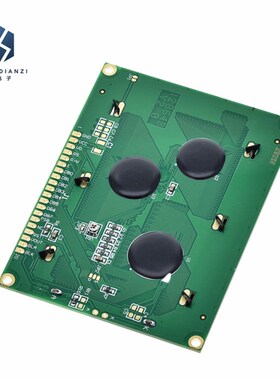 蓝屏黄绿屏LCD12864显示屏 液晶屏 带背光128645V 并口串口 12864