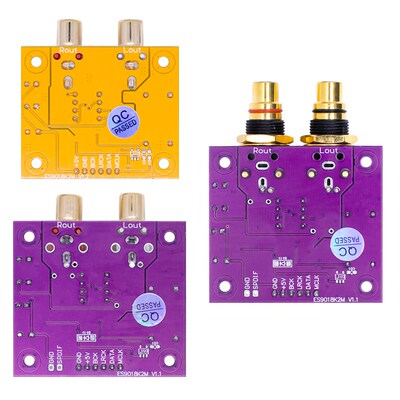 ES9018K2M解码板 I2S输入24/192KHZ 同步/异步HiFi升级树莓派数播
