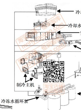 特灵中央空调资料trane冷水机安装操作维护维修风冷螺杆式线路图