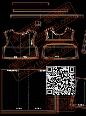 服装ET电子纸样prj源文件emf男装女装童装男童女童连衣裙衬衫裤子