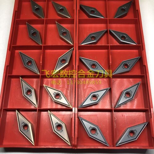 R0.2角精车35度菱形数控车刀片VNMG VNGG160402-OM不锈钢高温合金