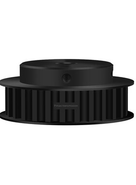 5m48齿同步滑轮钢黑色Bf齿宽11内孔8 10 12 14 22 24 25同步轮45