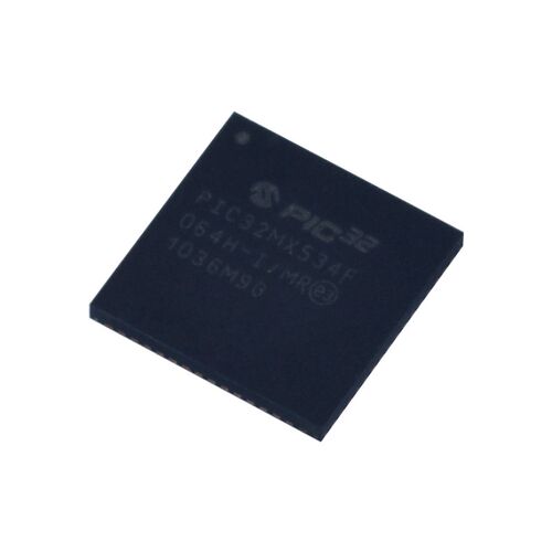 PIC32MX534F064H-I/MR IC MCU 32BIT 64KB FLASH 64VQFN