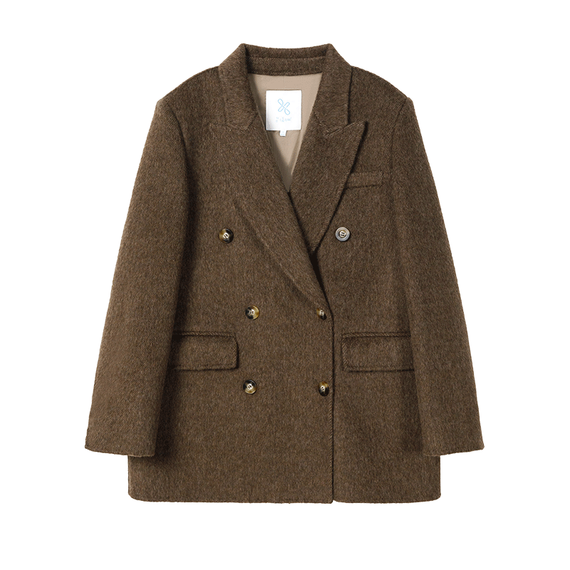 【二米粉丝专享】毛呢短外套4553