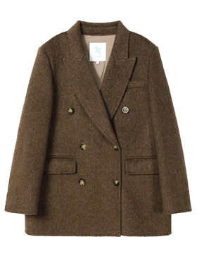 【二米粉丝专享】毛呢短外套4553