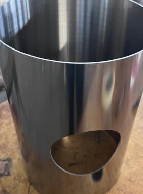 304不锈钢管卫生管无缝内外抛光光亮镜面圆管激光切割100MM-508MM