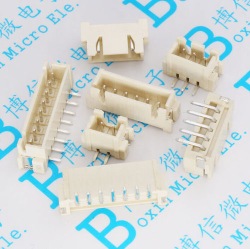 立贴 XH2.54mm间距 连接器 2P/3P/4P/5P/6P/7P/8P 立式贴片插座