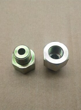 外丝公制M161.5转内丝G1/4直牙2分高压铁接头16变13补芯0216