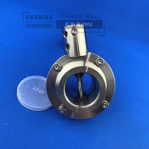 KF真空蝶阀304不锈钢快装卡盘KF25 40 50