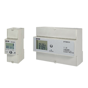 纳宇三相导轨电表DTS8003GD7电能表RS485通讯DTZU8003-D7三相四线