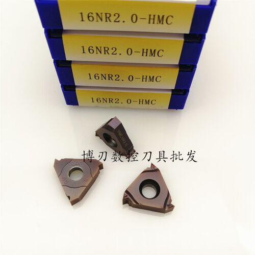 16NR2.0-HMC 16ER AG60数控螺纹刀头螺丝刀片 钢件不锈钢铸件牙刀