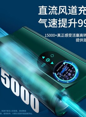 德国进口手持车载充气泵便携式打气筒轿车面包越野高气压多
