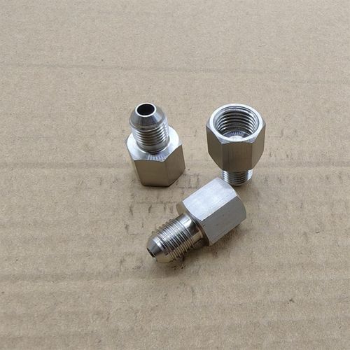 外丝M12*1.25D型-转内丝M14*1.5不锈钢304压力表高压接头1214