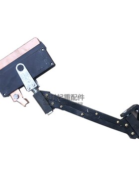 起重用单极滑触线集电器耐高温型1250A2000A黑色阻燃耐高温收电器