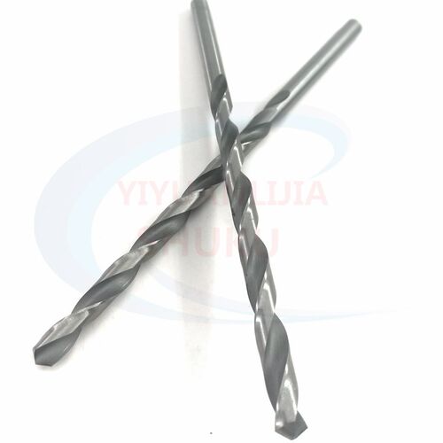 加长特长直柄麻花钻头300长高速钢6542钻头金属木工钢件1.5-18mm