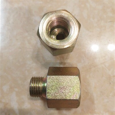 外丝M101.0转内丝Zg1/8公制10变英制9.8内外丝补芯M10转1分0110