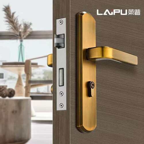 58锁体专换锁卧室门锁室内家用房门通用型门把手手柄免改孔换旧锁