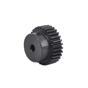 齿厚15 25精加工直齿轮 正齿轮1.5模44齿1.5M44T 凸台正齿轮内孔8