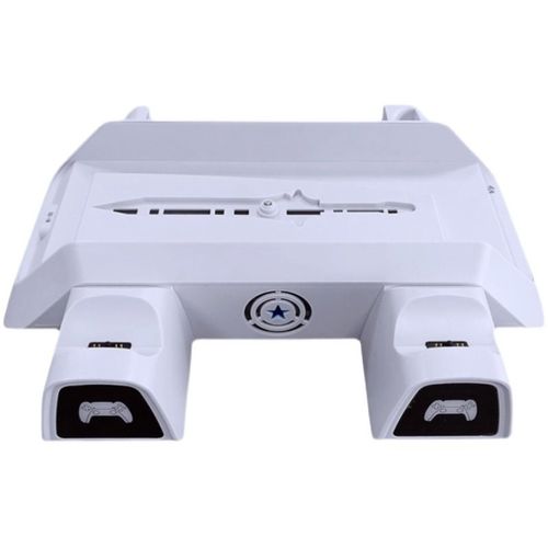 SKYPHER PS5主机散热底座兼容光驱版风扇支架手柄充电器座充配件