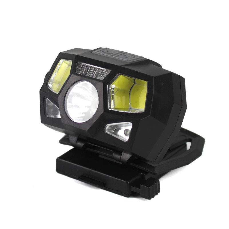 战术头盔头灯 多档位 XPE+COB强光防水设计挥手感应信号灯USB充电,纺织面料/辅料/配套,服装加工设备,淘宝优惠券,粉丝福利购,淘宝优惠卷